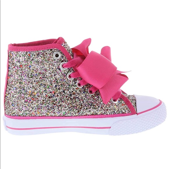 JoJo Siwa glitter high top.  NWT. - Picture 2 of 8